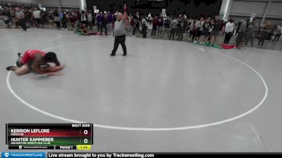 285 lbs Quarterfinal - Hunter Kammerer, Arlington Wrestling Club vs Kerrion LeFlore, Missouri