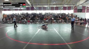 100 lbs Final - Megan Roney, Wellesley vs Lillie Normandie, Greater Lowell