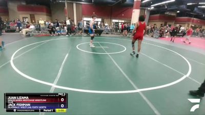 170 lbs Cons. Round 2 - Juan Lizama, Gracie Barra Westchase Wrestling Club vs Jack Fishman, Silverback Wrestling Forth Worth