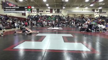 150 lbs Cons. Round 2 - Bryce Naber, Xavier, Cedar Rapids vs Sawyer Smeltzer, North Polk