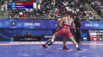 80 kg Repechage - Ivan Ivanov, United States vs Nurluutan Kubatov, Kyrgyzstan