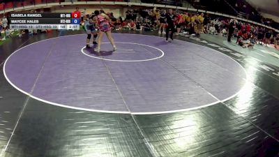 225 lbs Isabela Rangel, Montana 1 HS Girls vs Maycee Hales, Utah 2 HS Girls