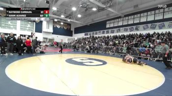 120 lbs 5th Place Match - Raymond Carbajal, Santa Fe vs Hawk Alvarez, Mayfair