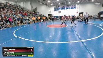 215 lbs Champ. Round 1 - Lance Davis, Cheyenne East vs Beau Wright, Laramie