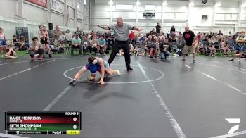 80 lbs Round 6 (8 Team) - Seth Thompson, Revolution Elite vs Raige Morrison, Forge