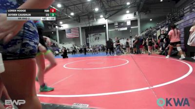 138 lbs Rr Rnd 3 - Breanna Hunt, Heat vs Peyton Hightower, Mannford Pirate Youth Wrestling