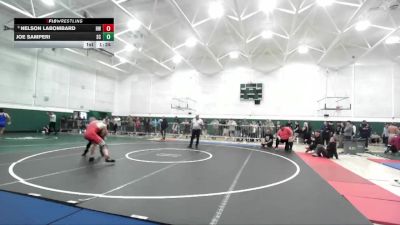 165 lbs Champ. Round 2 - Nelson LaBombard, Harvard Westlake vs Joe Samperi, San Clemente