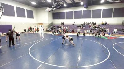 104 lbs Champ. Round 1 - Tobin Hadlock, Cougars Wrestling Club vs Max Davis, Box Elder Stingers