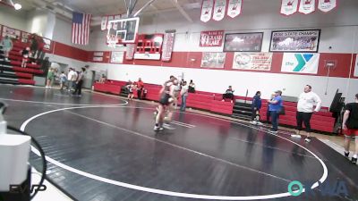 70-75 lbs Rr Rnd 5 - Mason Gerdes, Verdigris Youth Wrestling vs Jaxsen Woolman, Vinita Kids Wrestling