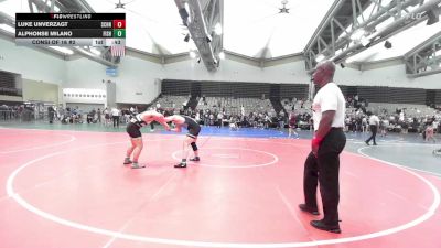162-H lbs Consi Of 16 #2 - Luke Unverzagt, Sachem North vs Alphonse Milano, Fisheye