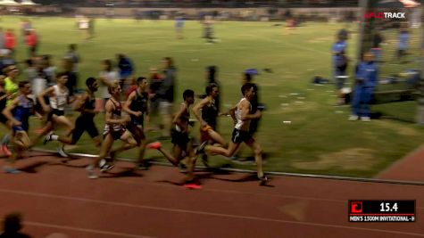 Men's 1500m Invitational, Heat 4
