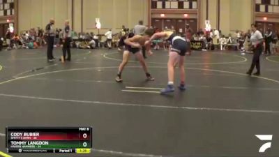 150 lbs Cons. Round 4 - Tommy Langdon, Havers Hammers vs Cody Bubier, Smitty`s Barn