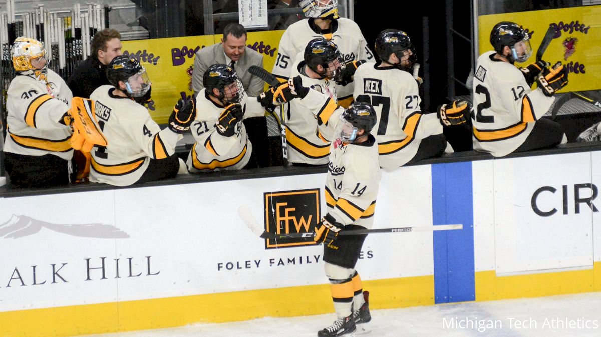 Early Boston College Mistakes Help Michigan Tech Sink No. 13 Eagles