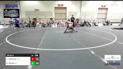 150 lbs Rr Rnd 4 - Jared LaPlante, Askren Wrestling Academy - (B) vs Blest Woods, Big Game Wrestling Club