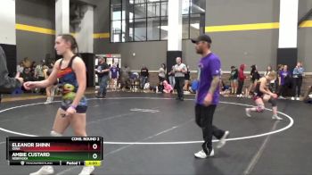 130 lbs Cons. Round 2 - Eleanor Shinn, Iowa vs Ambie Custard, Nebraska