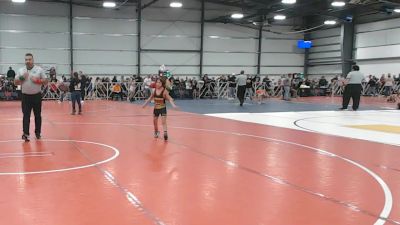 60 lbs Round 3 - 12:00pm Friday - Daniel Torres, Terps Xtreme vs Jagger Cowan, Select
