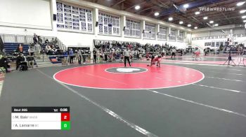 132 lbs Consi Of 8 #2 - Muhammed Bakr, Windsor vs Aiden Lamarre, Bristol Central