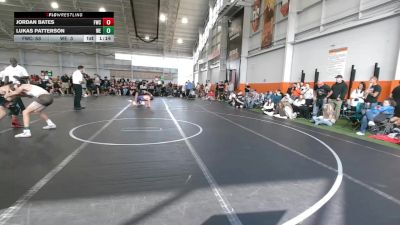 106 lbs Round 3 (8 Team) - Jordan Bates, Freakztyle Wrecking Crew vs Lukas Patterson, Warner Elite