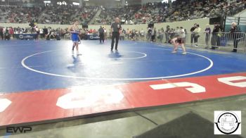 84 lbs Consi Of 16 #2 - Westin Wadsworth, Morris Wrestling Association vs Kruze Brooksher, Glenpool JH