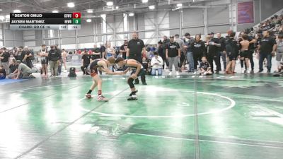 86 lbs Champ. Rd Of 16 - Denton Omlid, Cherry Creek Wrestling Club vs Jaysen Martinez, Hermiston Wrestling