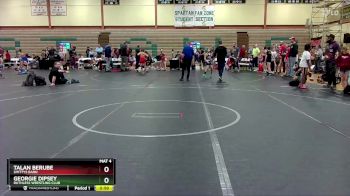 68 lbs Quarterfinal - Talan Berube, Smittys Barn vs Georgie Dipsey, Ruthless Wrestling Club