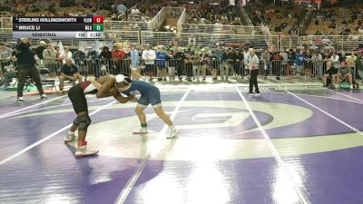 144 1A Semifinal - Sterling Hollingsworth, Florida vs Bruce Li, Mater Lakes Academy