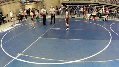 87 lbs Champ. Rd Of 16 - Boston Brindley, Elite Wrestling vs Logan Bateman, Champions Wrestling Club