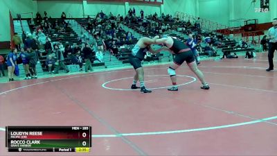 285 lbs Semifinal - Loudyn Reese, Pacific (OR) vs Rocco Clark, Grays Harbor