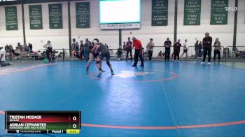 135-139 lbs Cons. Semi - Tristan Mosack, Dunlap vs Adrian Cervantes, Evergreen Park High School