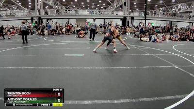 138 lbs Round 3 (8 Team) - Trenton Koch, Ohio Gold vs Anthony Morales, Full Circle Green