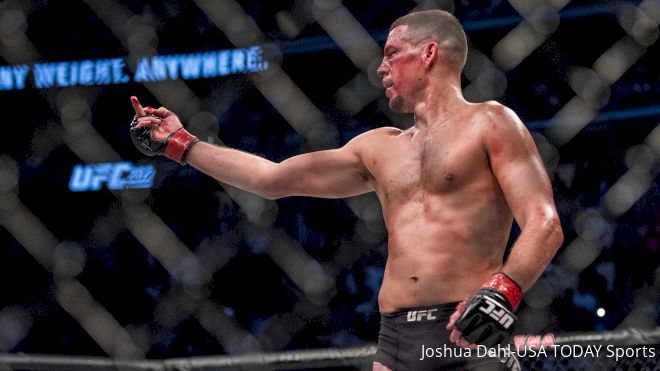 Nate Diaz Posts Training Pic, Says 'Back In Action'