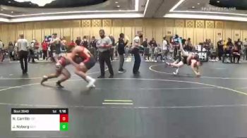 152 lbs Round Of 32 - Nathaniel Carrillo, Top Dog WC vs Jeraimiah Nyberg, Grindhouse WC