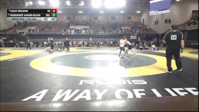 165 lbs Consi Of 8 #2 - Cole Wilson, Paul VI Catholic High School vs Soshiant Ahanj-Elias, Bullis