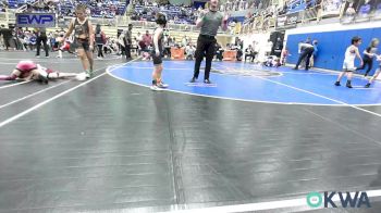 52 lbs Consi Of 4 - Serenity Brasher, Buck Pride Wrestling vs Walker Gilles, Hutchinson