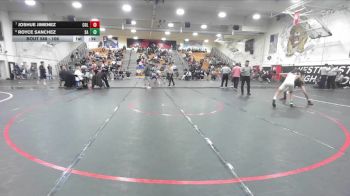 106 lbs Cons. Round 5 - Joshue Jimenez, Colton vs Royce Sanchez, Santa Ana