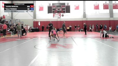 102 lbs Rr Rnd 1 - Olivia Mancha, Choate Rosemary Hall vs Ella Thomas, Red Rose Wrestling Club/poland Seminary