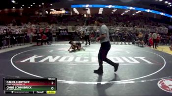 106 3A Cons. Round 2 - Chris Schnobrick, Olympic Heights vs Damel Martinez, Miami Southridge Hs