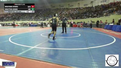 88 lbs Consi Of 32 #2 - Brayden Otero, Catoosa Wrestling vs Drayton Jones, Lincoln Christian