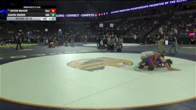 175 lbs Round Of 32 - Javon Major, Paloma Valley (SS) vs Jason Greer, University (LA)