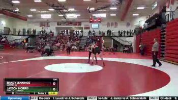 138 lbs Cons. Round 3 - Brady Jennings, Clinton-JV vs Jaxson Morris, Iowa City, Liberty