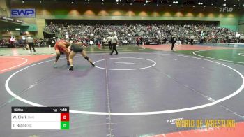 152 lbs Consi Of 32 #2 - Wesley Clark, South Medford Mat Club vs Timmy Brand, Mad Dawg Wrestling Club