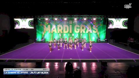 LA Cheerz Allstarz - JBJT/Jet Black [2026 L3 Junior - Flex - D2 Day 1] 2026 Mardi Gras Grand Nationals