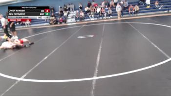 133 lbs Cons. Semi - Owen Hansen, Augustana (SD) vs Ben DeForest, Mary