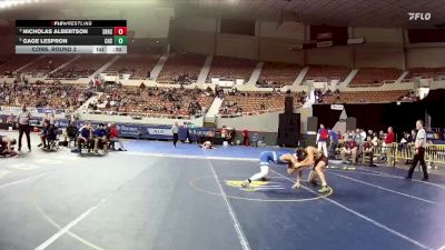 144-D1 Cons. Round 2 - Nicholas Albertson, Shadow Ridge High School vs Gage Lespron, Chandler High School