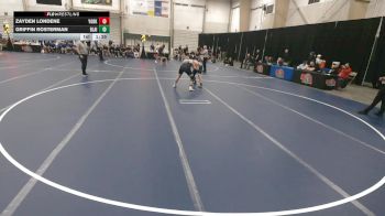 190 lbs Quarterfinals (8 Team) - Zayden Londene, York vs Griffin Rosterman, Blair