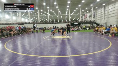 115 lbs Elise Haueter, Georgia vs Emberlynn Lopez, New Mexico