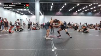 185 lbs Finals (8 Team) - Lukas Gonzalez, Washington Dual Team vs Jayce Smith, The Factory