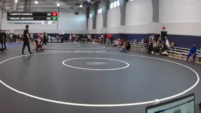 140 lbs Cons. Round 3 - Landyn Daniels, Apex Grappling Academy vs Misael Melgoza, Grizzly Wrestling Club