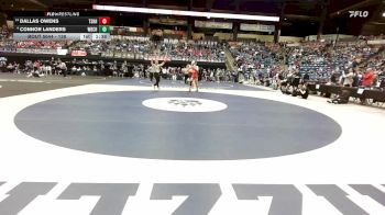 138 lbs Champ. Round 1 - Dallas Owens, Tecumseh-Shawnee Heights HS vs Connor Landers, Wichita-Bishop Carroll HS