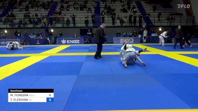 MIA FUNEGRA vs TAISIIA ELESHINA 2023 European Jiu-Jitsu IBJJF Championship